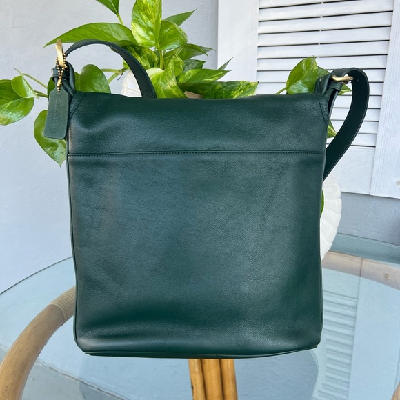 Vintage Coach Whitney Duffel Bag - Bottle Green - Picture 4 of 16